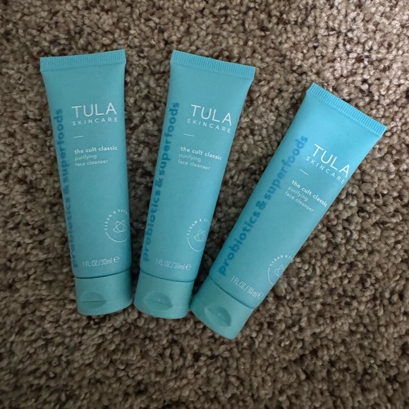 Tula Other - TULA Skincare Face Cleanser travel size mini (1 fl oz each) set of 3